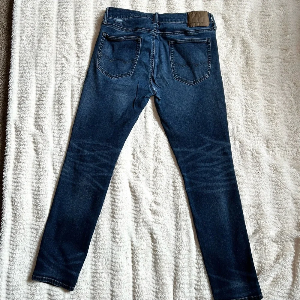 American Eagle Outfitters Dark Blue Men’s Skinny Jeans - Size 32/30